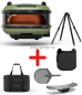 Preview: Gozney Tread Olive - Set venture pizzaschieber, venture tasche black, tread dachtraeger, tread mantel, venture stand